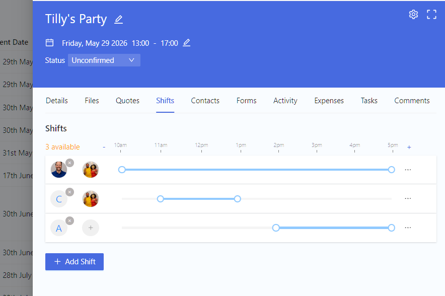 Staff & Affiliates preview